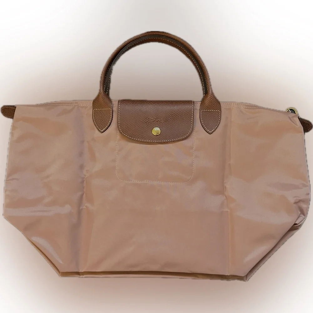 Longchamp Le Pliage Med Tote NWT (Rose’ Pink) - Picture 8 of 9